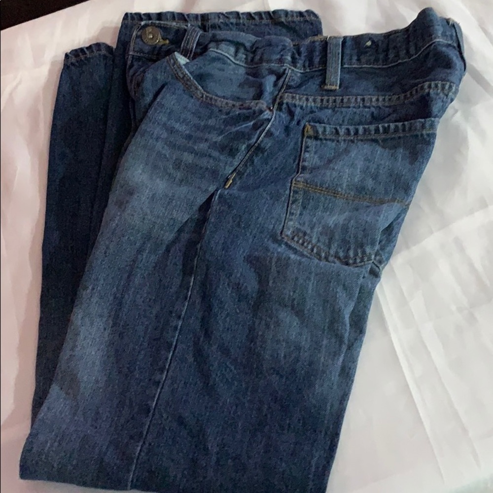 Rustic Blue Bootcut Jeans, Size 16